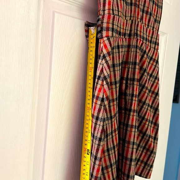 B. DARLIN PLAID DRESS SZ 3/4 - Picture 4 of 5